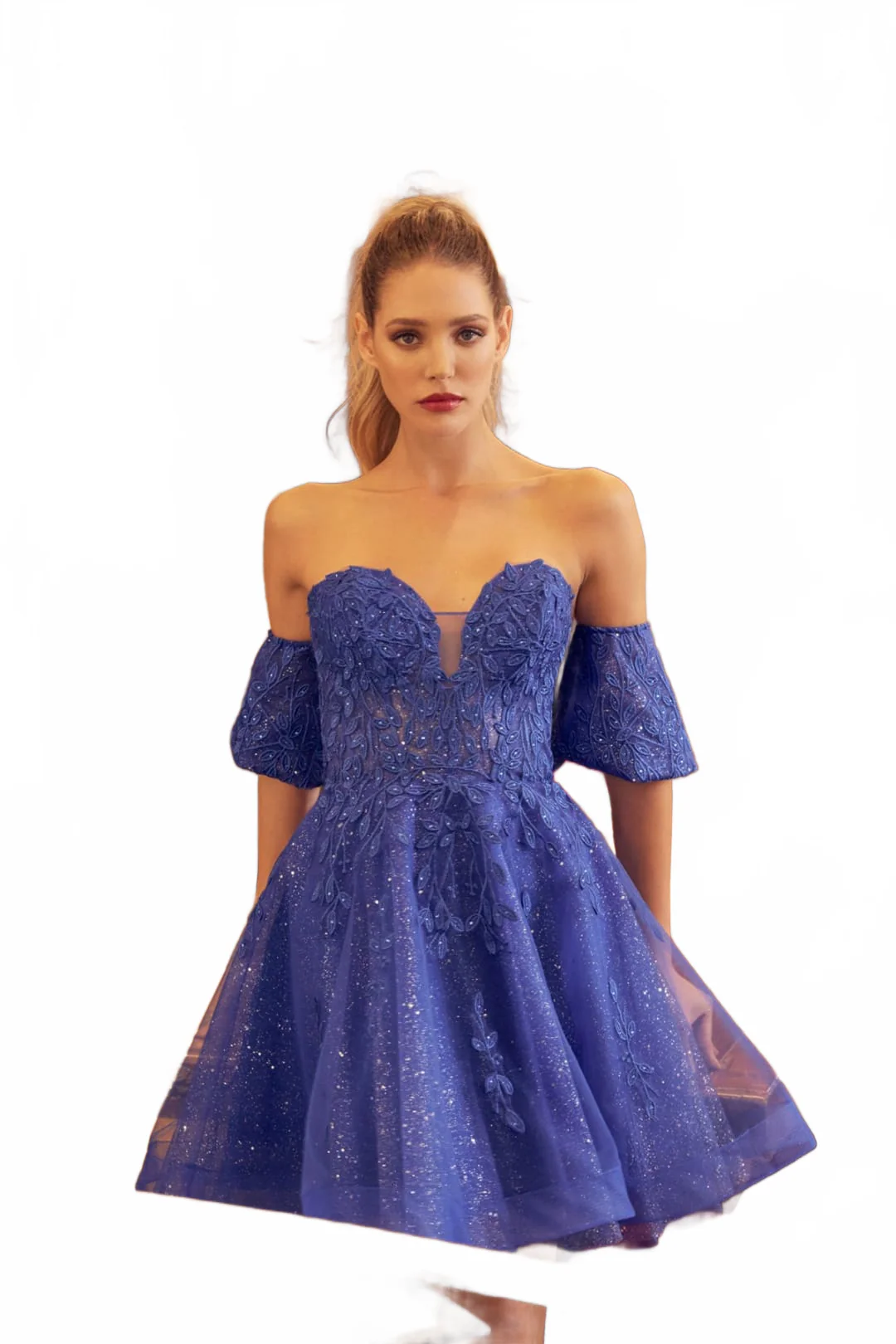 Royal Blue Bridesmaid Dresses-Inexpensive Juliet 909 Sweetheart Corset - Image 4