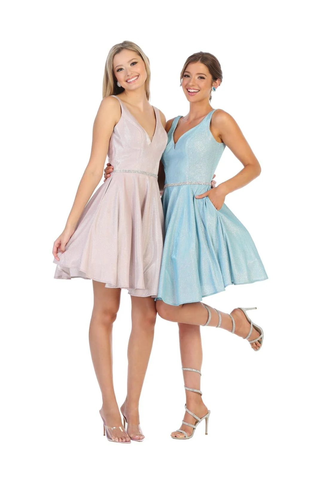 Short Dresses For Homecoming And Plus Size - Image 3