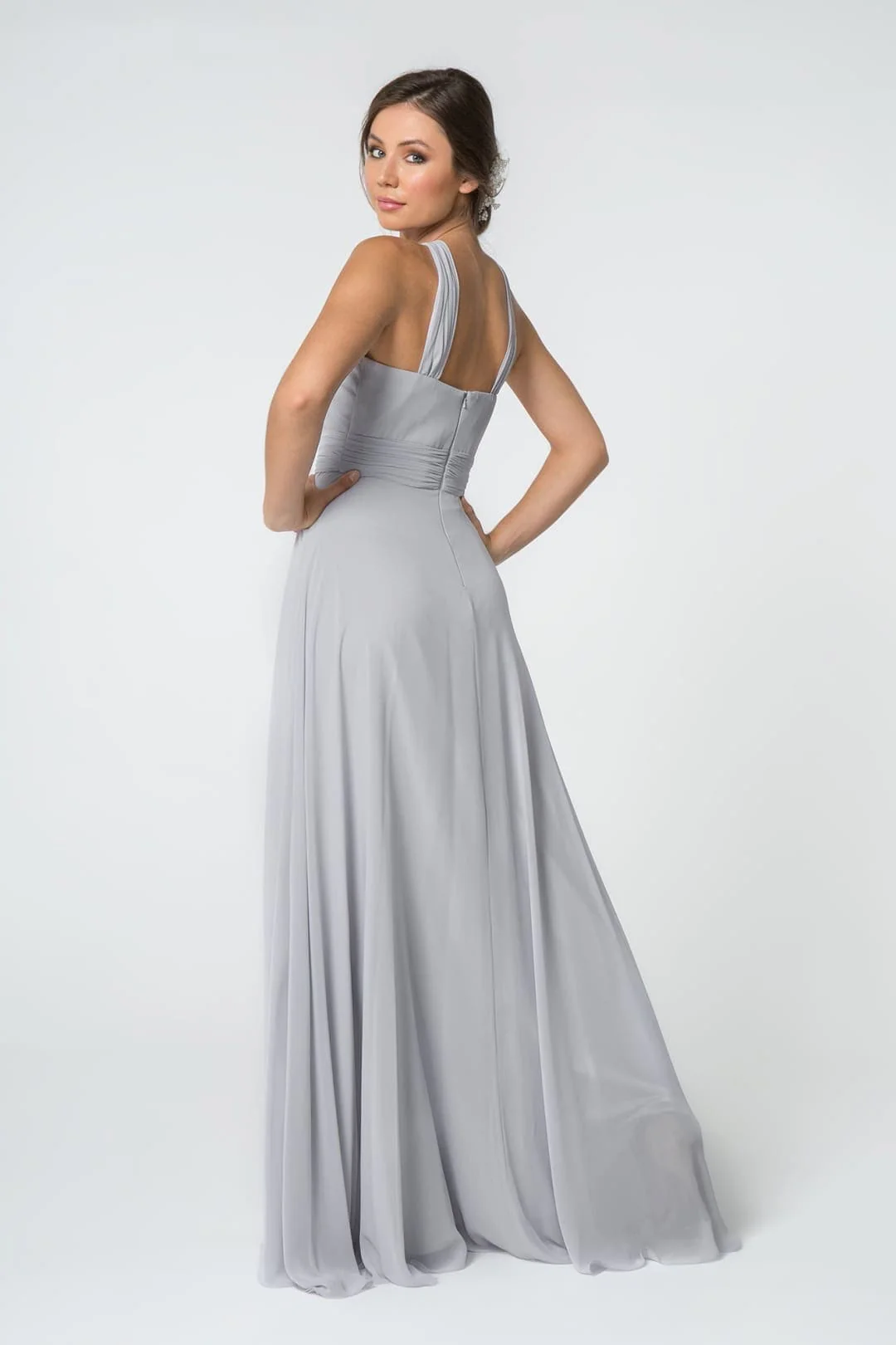 Halter Bridesmaid Dress by Elizabeth KGL2816 - Image 2