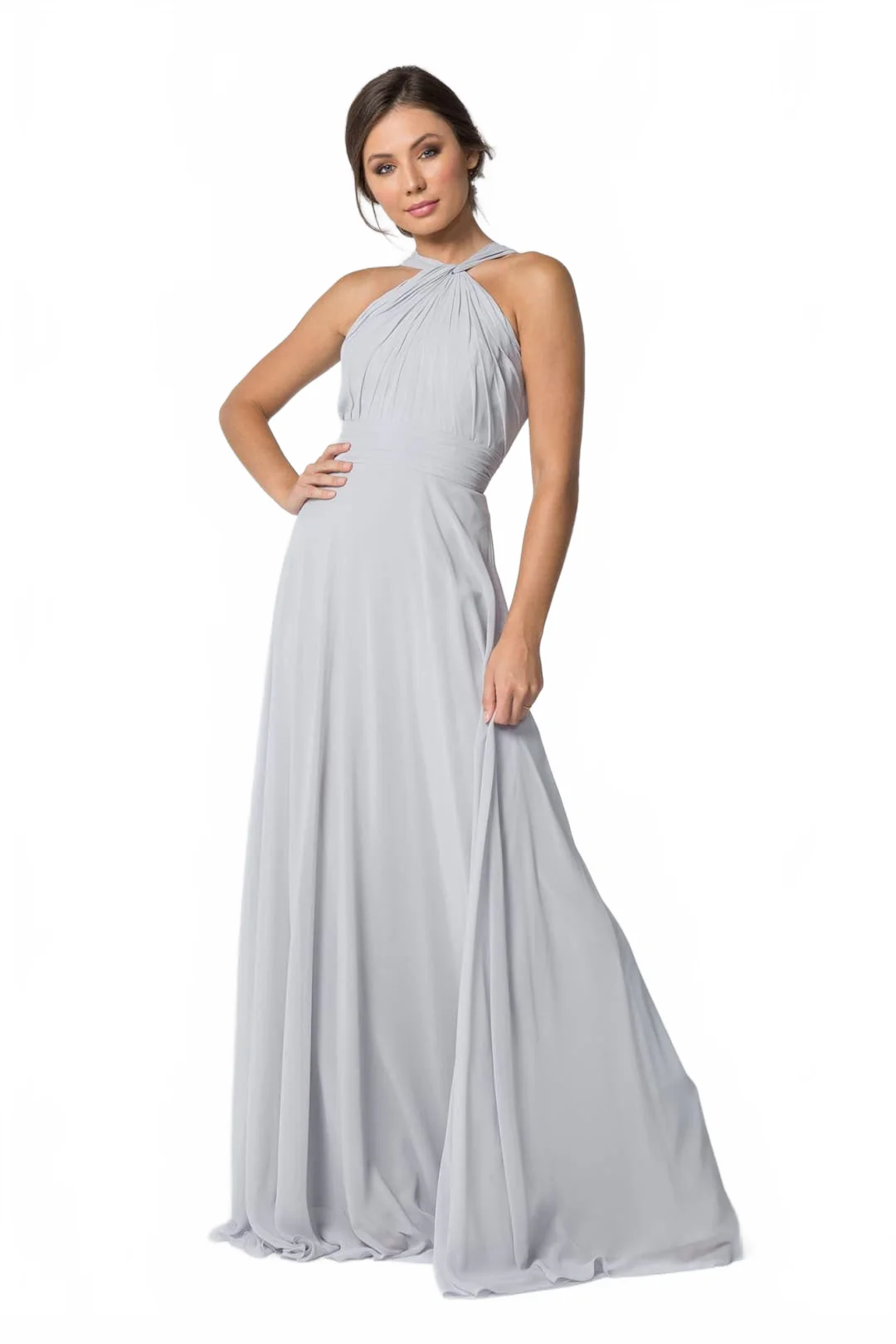 Halter Bridesmaid Dress by Elizabeth KGL2816 - Image 4