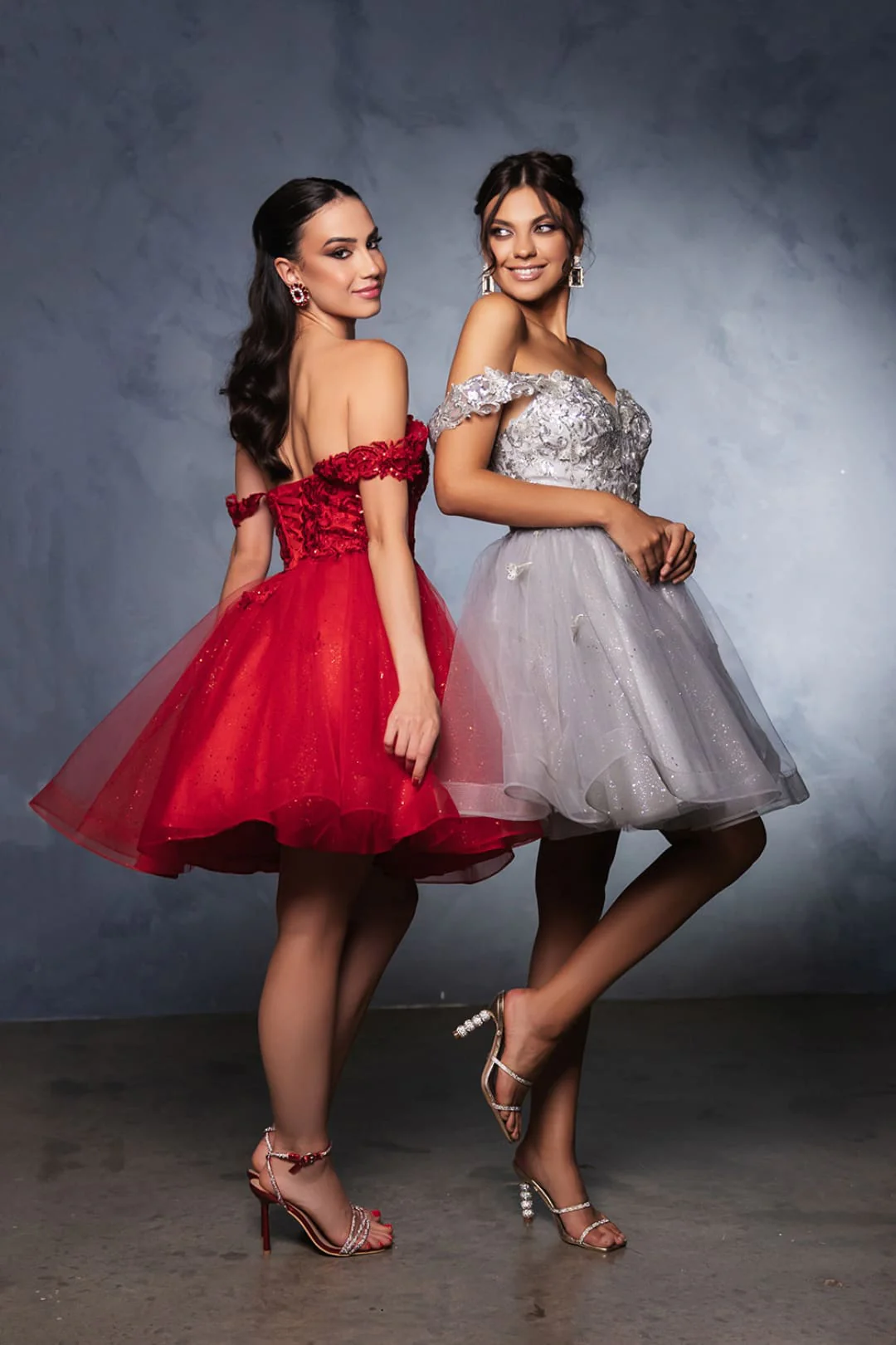 Silver Graduation Dress | Commencement Ceremony Party Outfit by MQ2105 - Image 4