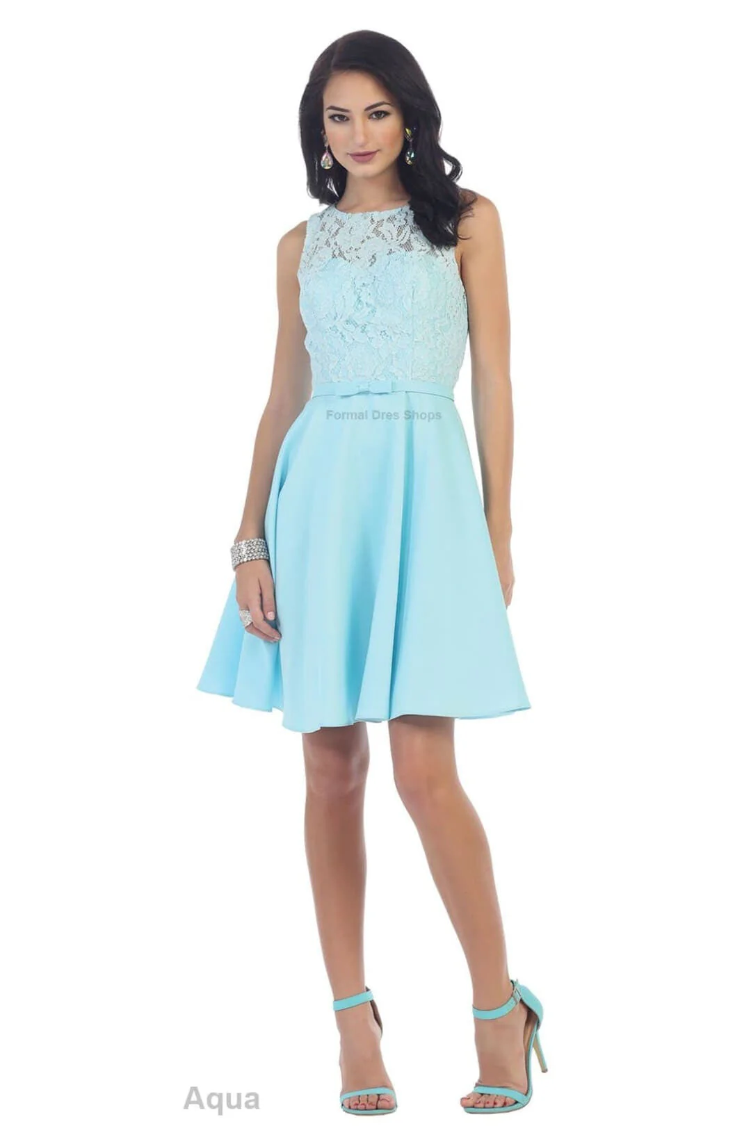 Simple & Classy Short Bridesmaids Dress - Image 6