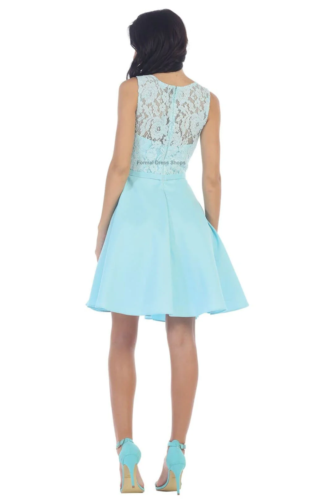 Simple & Classy Short Bridesmaids Dress - Image 7