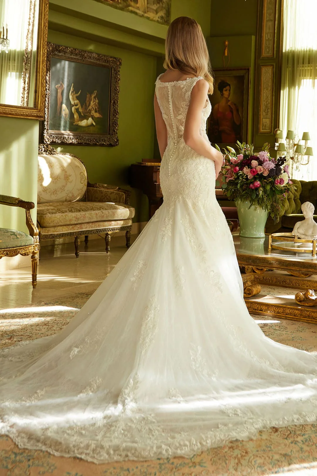 Sleeveless Mermaid Bridal Gown by GLS Gloria GL3536 - Image 2