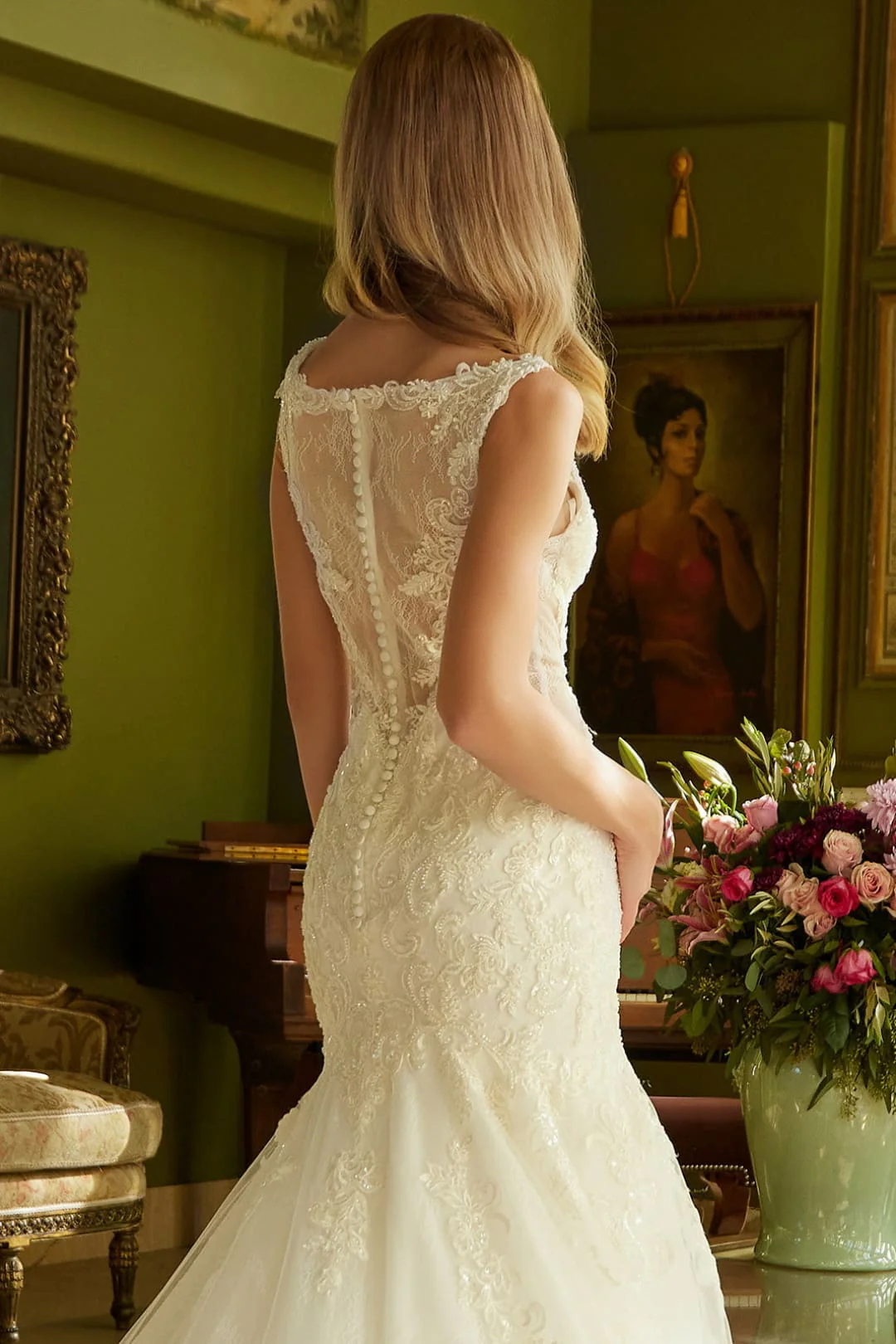 Sleeveless Mermaid Bridal Gown by GLS Gloria GL3536 - Image 4