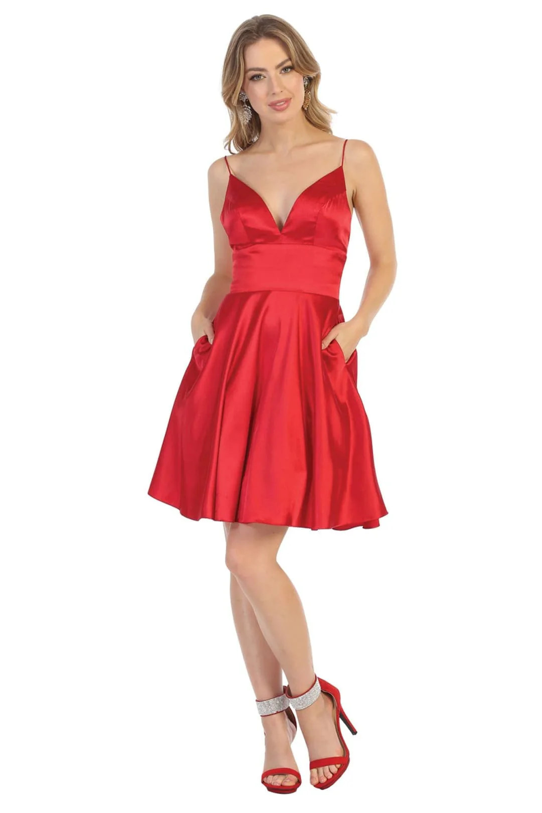 Dama Dresses for Quinceanera in Red Style MQ1770 Quince Outfit - Image 8