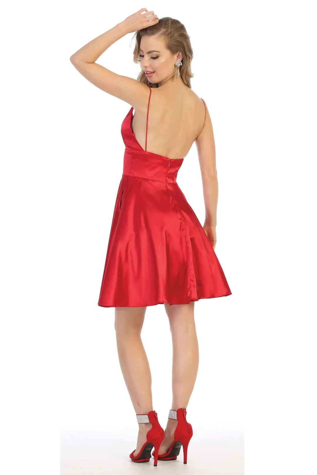 Dama Dresses for Quinceanera in Red Style MQ1770 Quince Outfit - Image 7