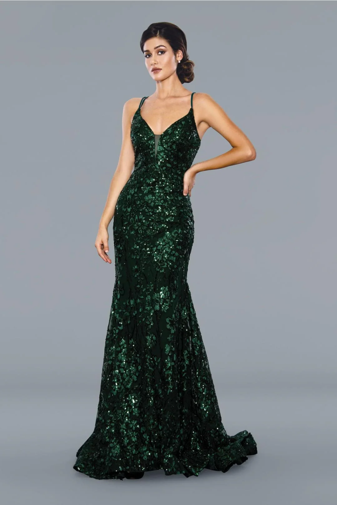 Stella Couture 21040 Long Off Shoulder Prom Dress - Image 3