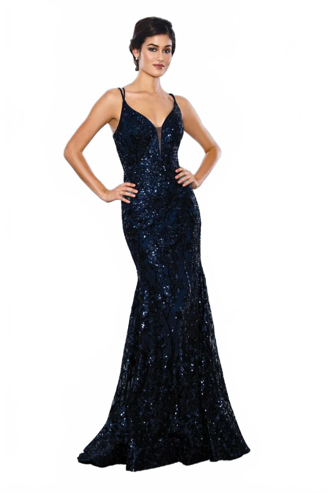 Stella Couture 21040 Long Off Shoulder Prom Dress - Image 5