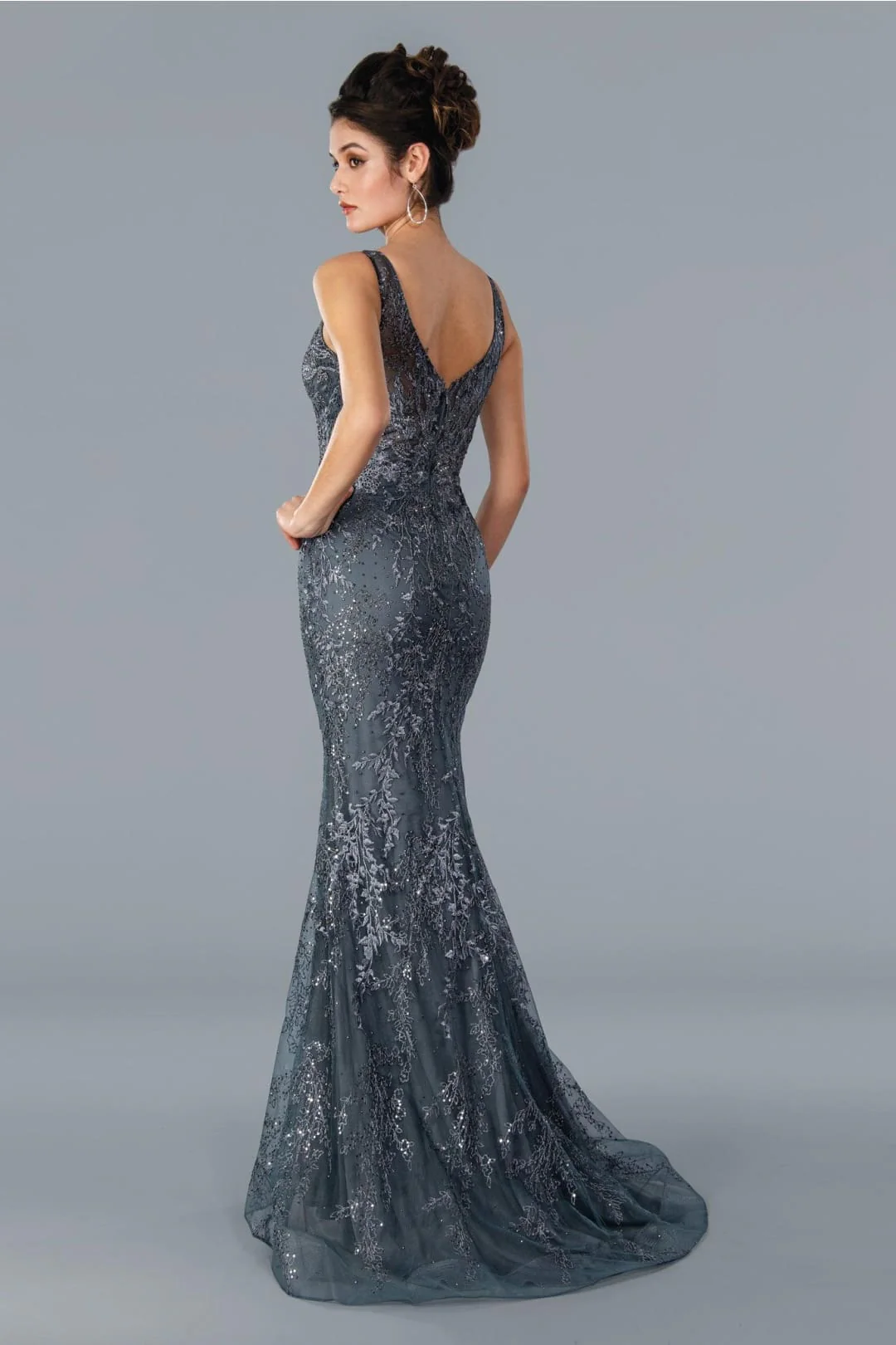 Stella Couture 22352 Sleeveless Long Formal Dress - Image 2