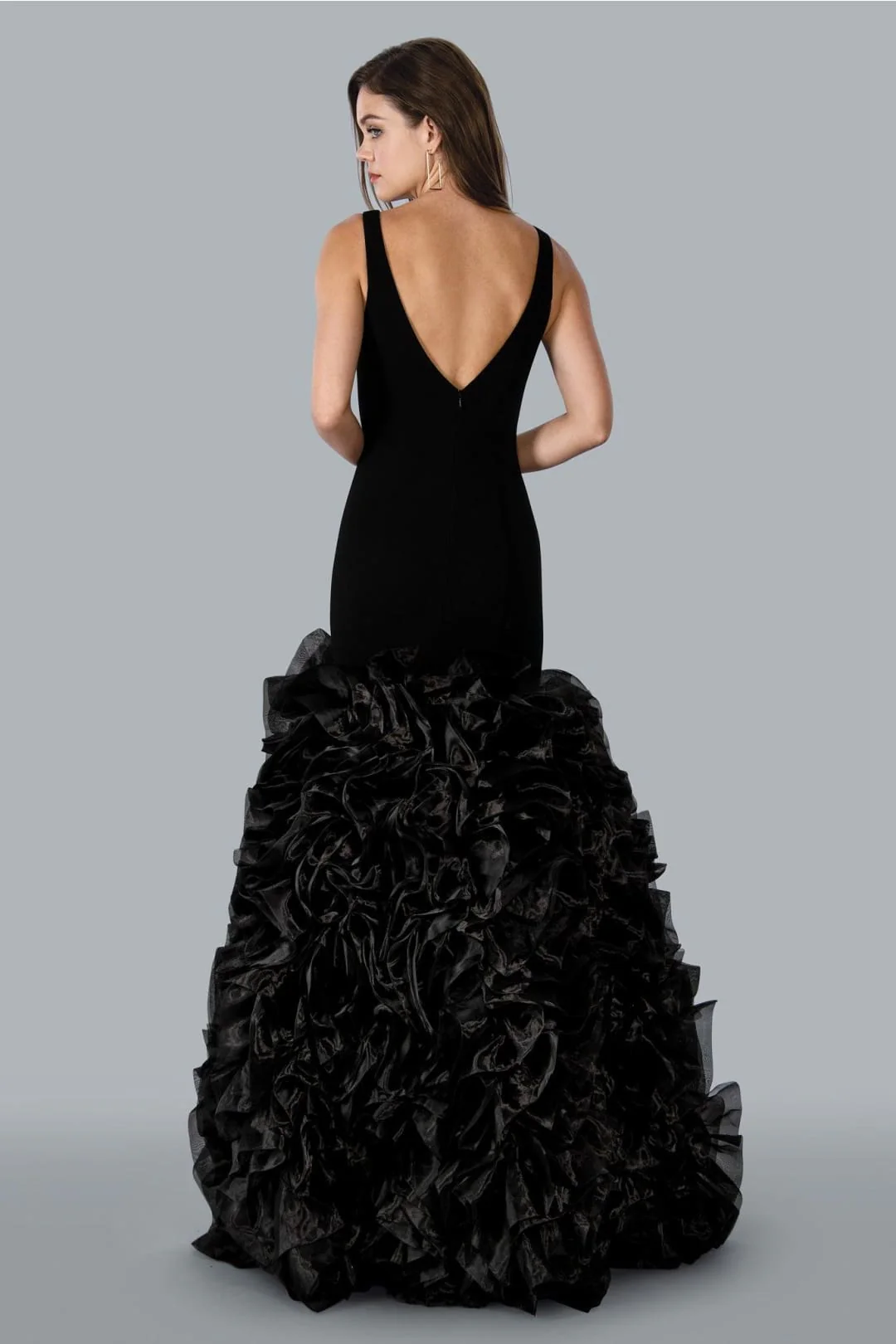Stella Couture 23120 Sleeveless Long Prom Dress - Image 2