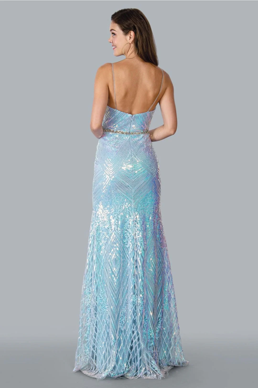 Stella Couture 23131 Sexy Sparkling Long Prom Dress - Image 2