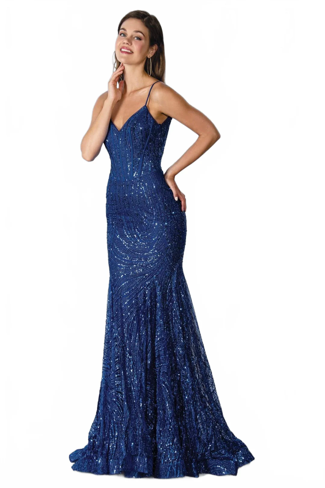 Stella Couture 23177 Long Sparkling Evening Gown - Image 4