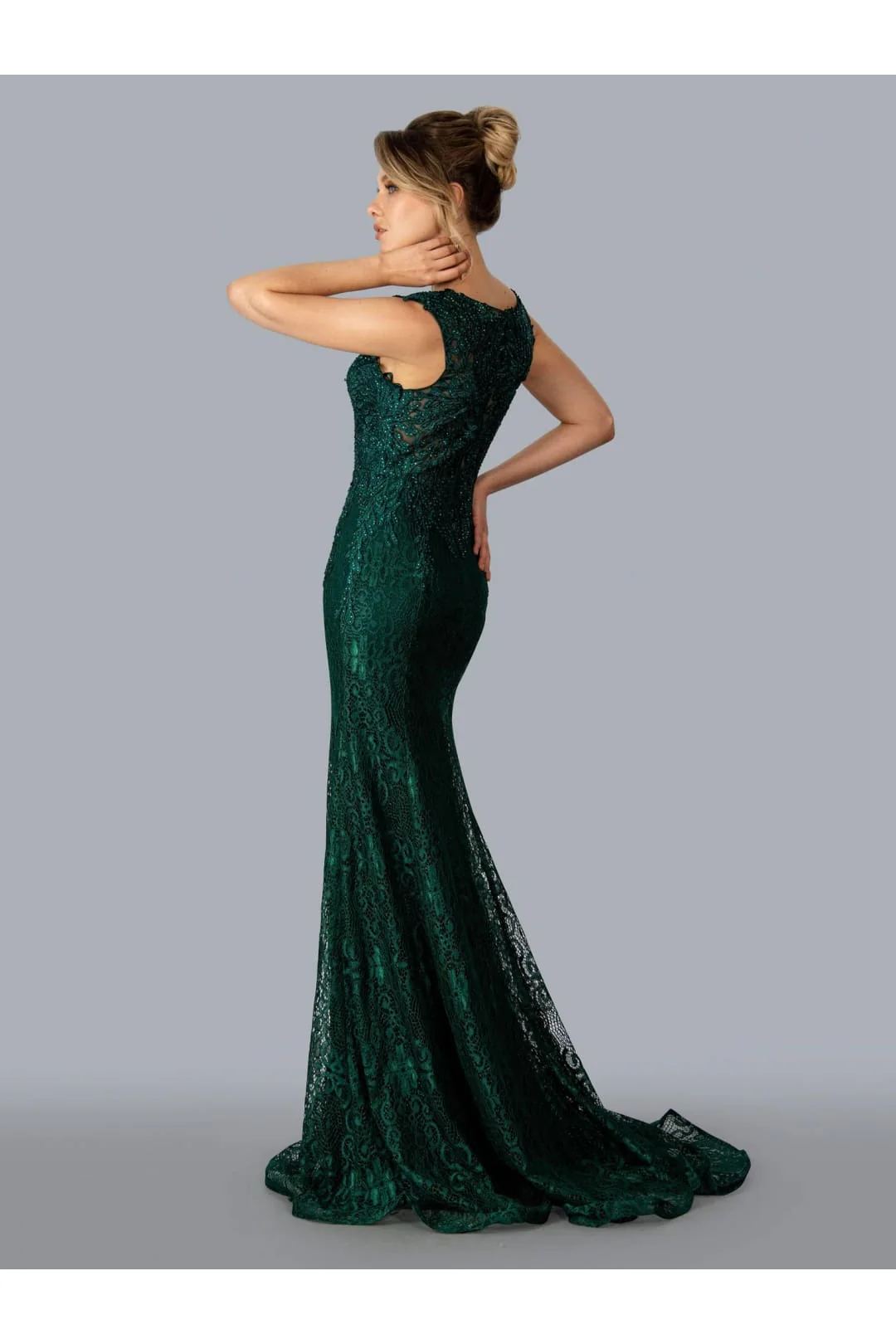 Stella Couture 23323 Long Sleeveless Evening Dress - Image 2