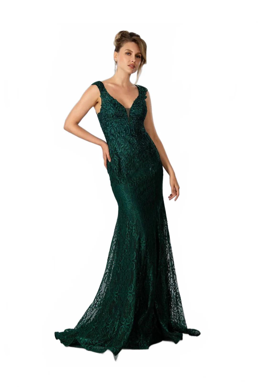 Stella Couture 23323 Long Sleeveless Evening Dress - Image 3