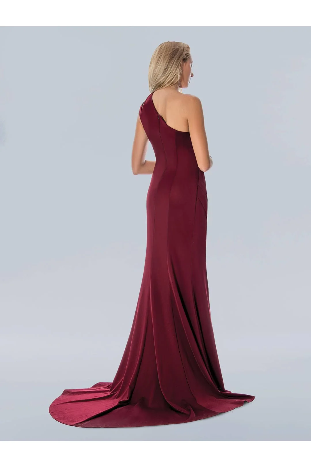 Stella Couture 23358 Long Formal Pleat Prom Dress - Image 3