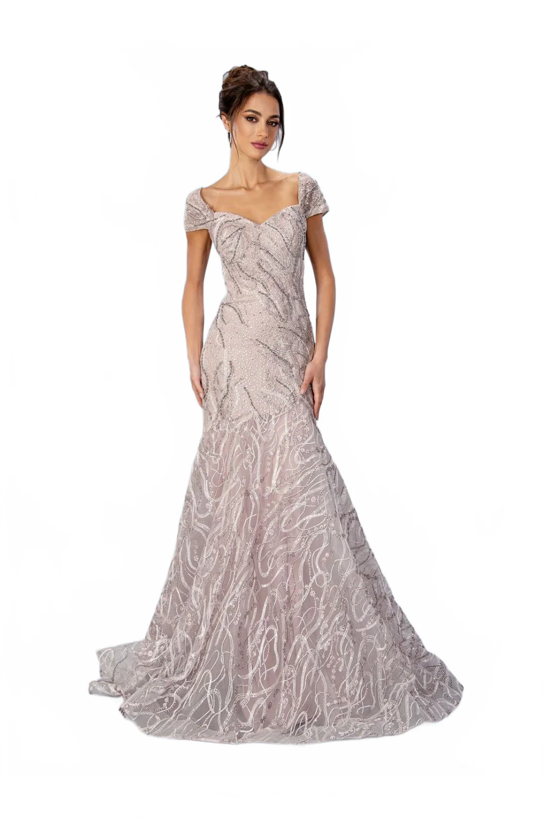 Stella Couture 24325 Long Formal Mother of the Bride Dress - Image 3