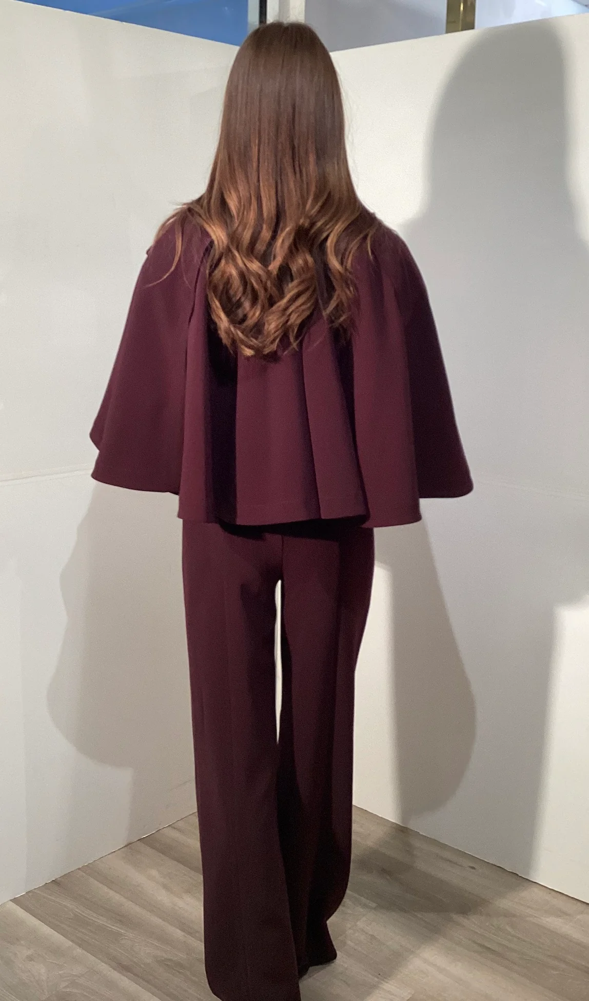Strapless Wide-Leg Jumpsuit with Detachable Cape Jacket Formal Evening by Jovani 46781 - Image 8