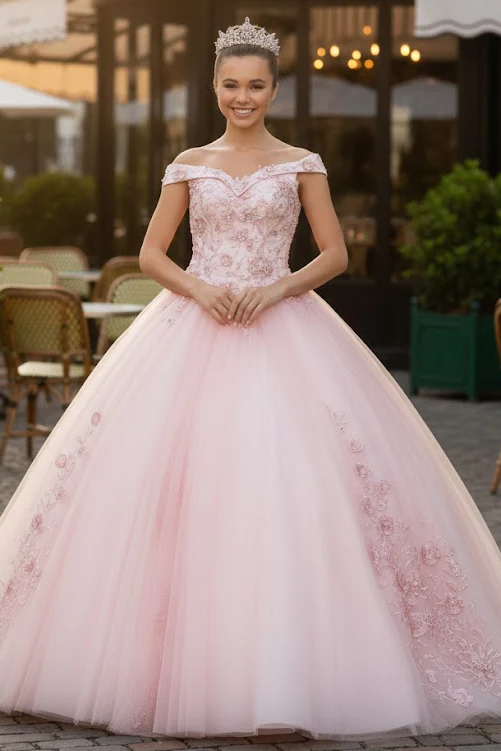 Sweet 16 Ball Gown by Elizabeth K GL2802 - Image 5