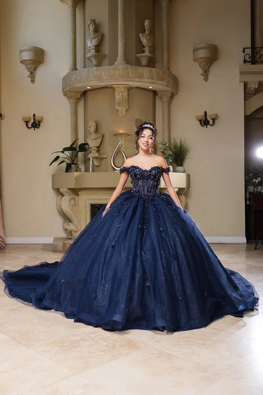 Sweet 16 Dress Off The Shoulder Embellished Ball Gown By Layla K LK278 - Image 10