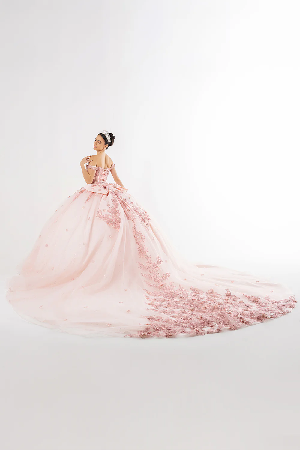 Sweet 16 Dress Off The Shoulder Embellished Ball Gown By Layla K LK278 - Image 9