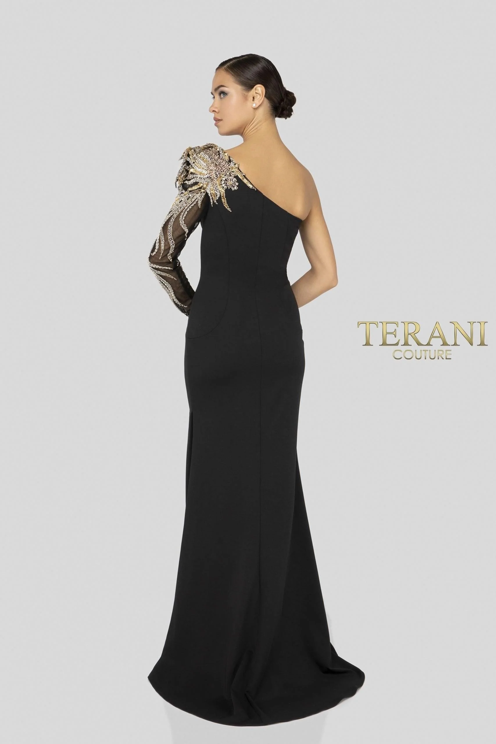 Terani Couture 1911E9094 Elegant Glamorous Sophisticated Prom Long Formal Beaded Dress - Image 2