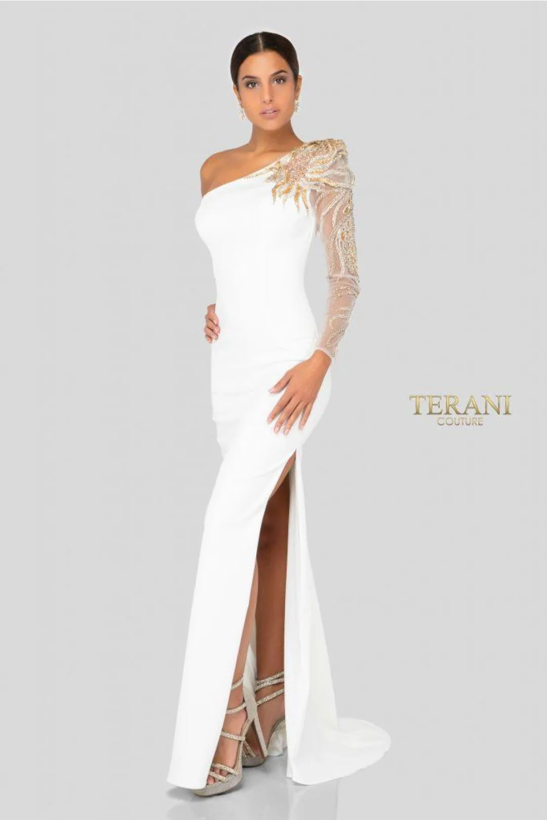 Terani Couture 1911E9094 Elegant Glamorous Sophisticated Prom Long Formal Beaded Dress - Image 3