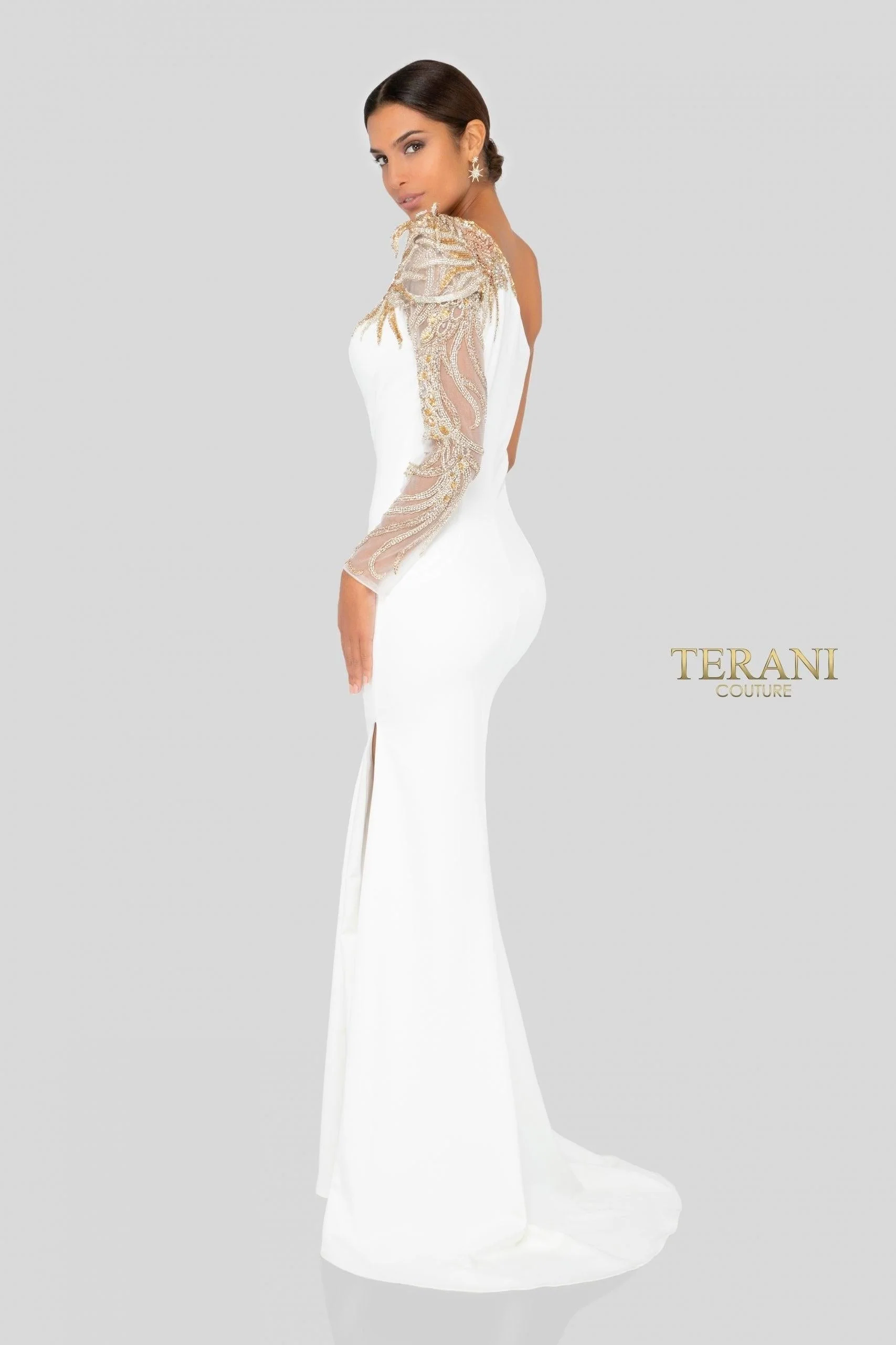 Terani Couture 1911E9094 Elegant Glamorous Sophisticated Prom Long Formal Beaded Dress - Image 4