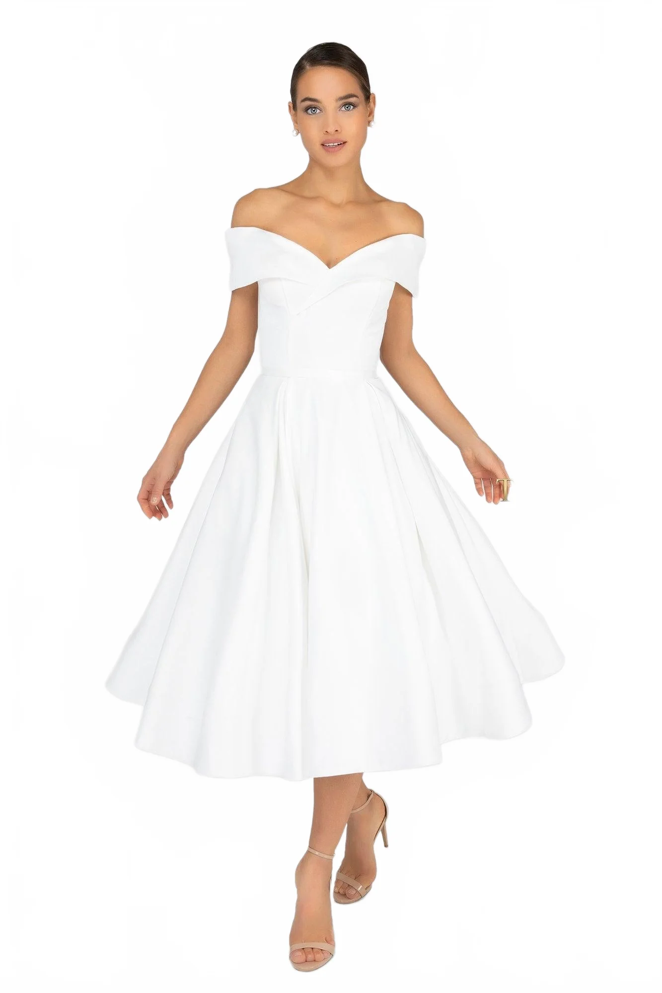 Terani Couture 1912C9656 Glamorous Cocktail Off-Shoulder Evening Premium Dress - Image 3
