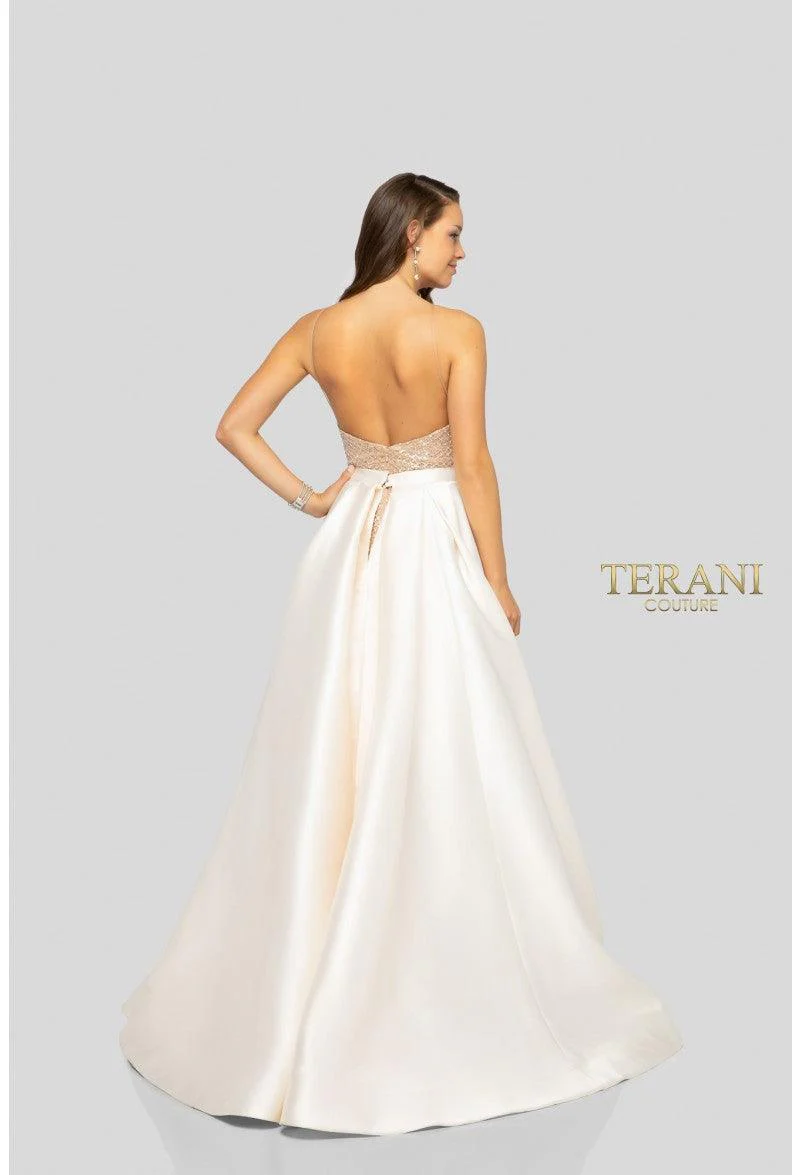 Terani Couture 1912P8437 Elegant Glamorous Sophisticated Prom Lightweight Dress - Image 2