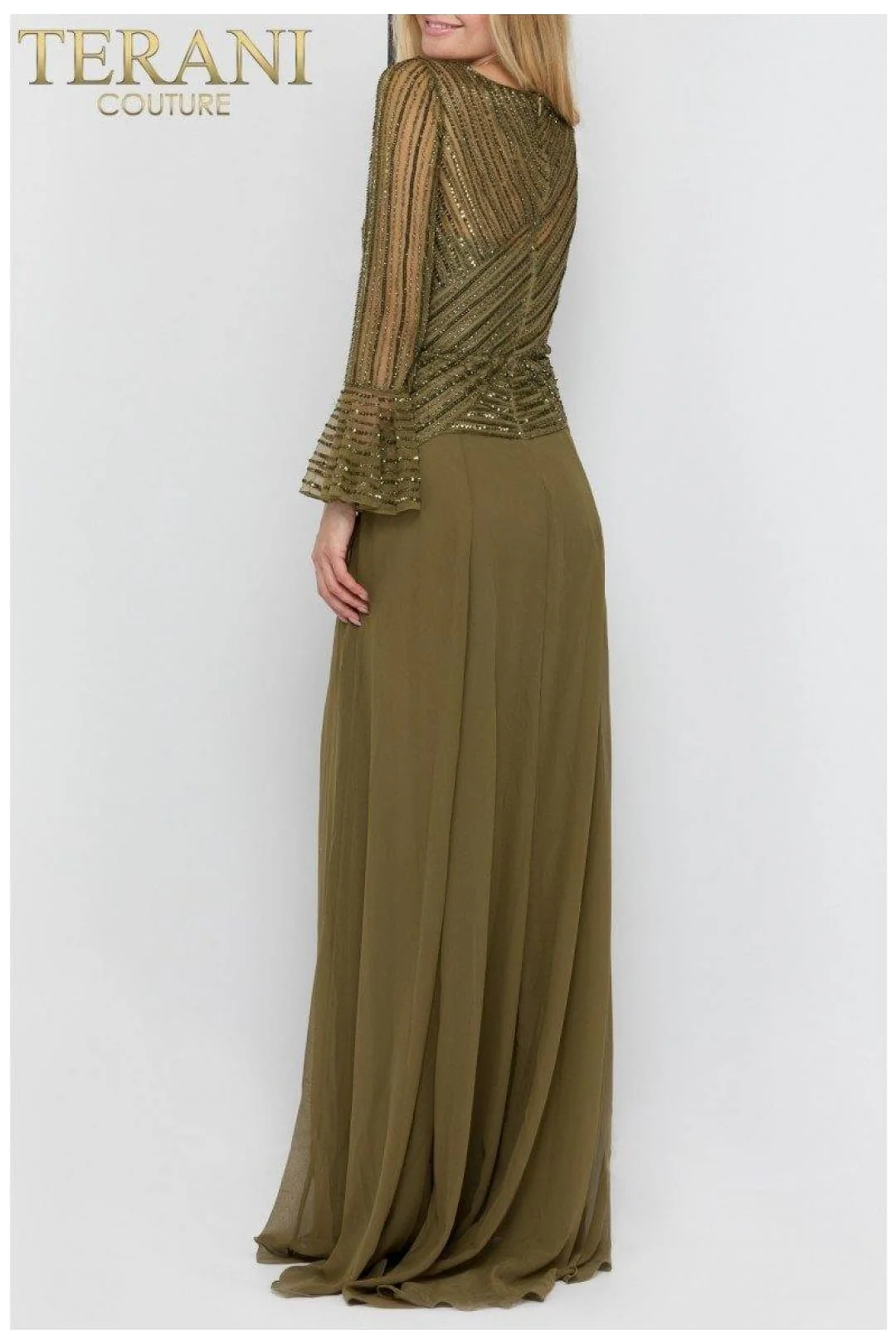 Terani Couture 1913M9403 Sophisticated Elegant Evening Premium Dress - Image 6