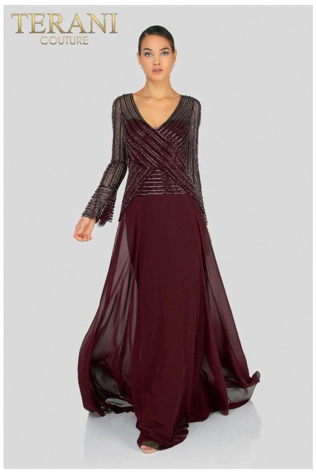 Terani Couture 1913M9403 Sophisticated Elegant Evening Premium Dress - Image 7