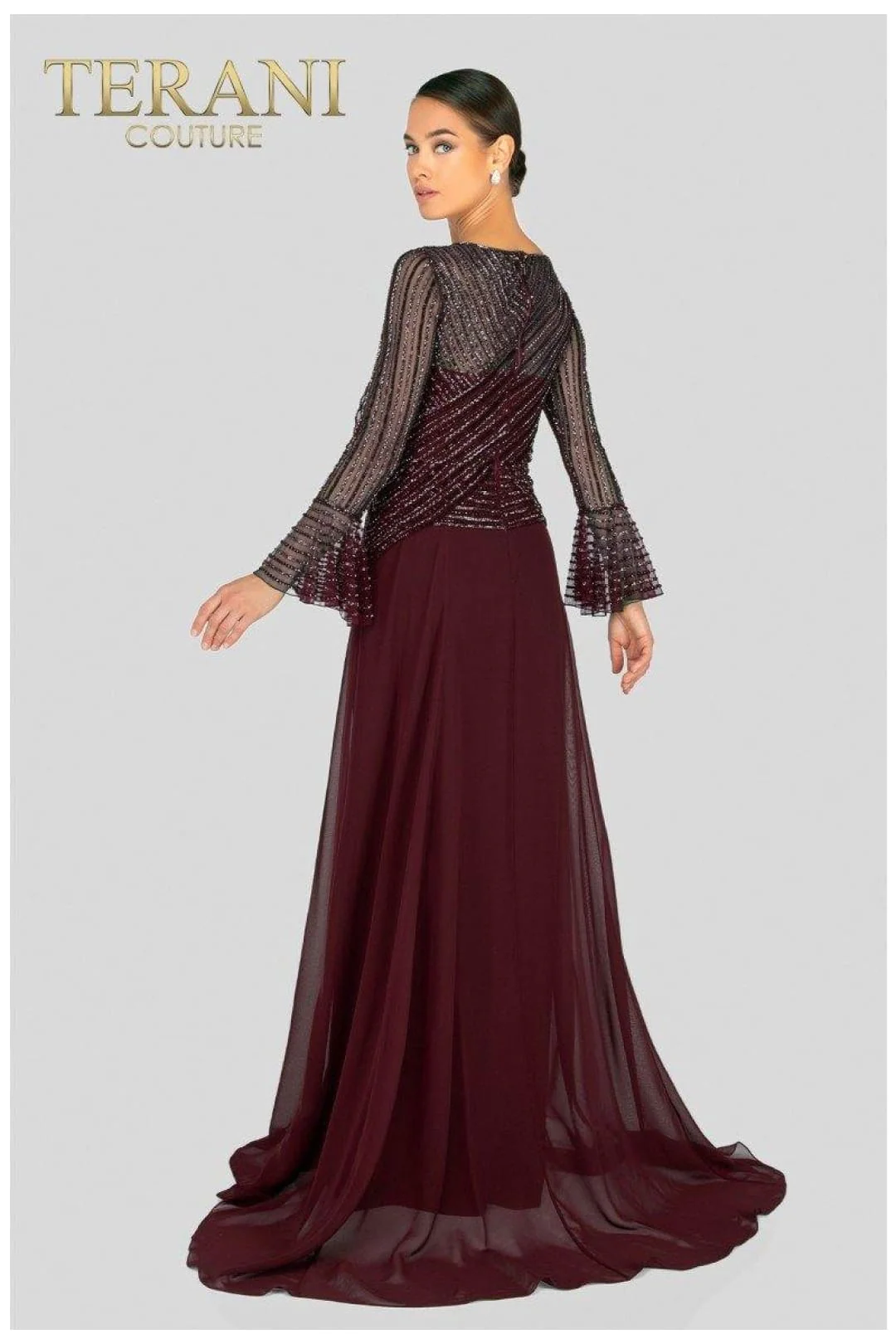 Terani Couture 1913M9403 Sophisticated Elegant Evening Premium Dress - Image 8