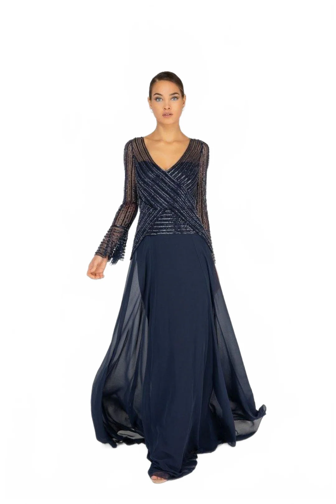 Terani Couture 1913M9403 Sophisticated Elegant Evening Premium Dress - Image 9