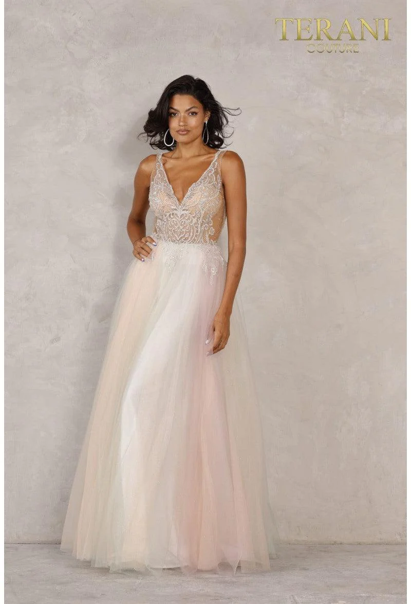 Terani Couture 2011P1012 Sophisticated Formal Sleeveless Evening Premium Dress