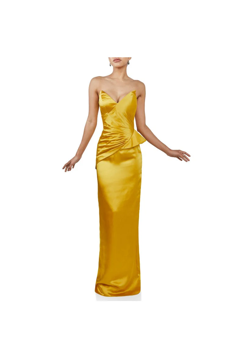 Terani Couture 2111P4066 Elegant Glamorous Formal Prom Strapless Premium Dress