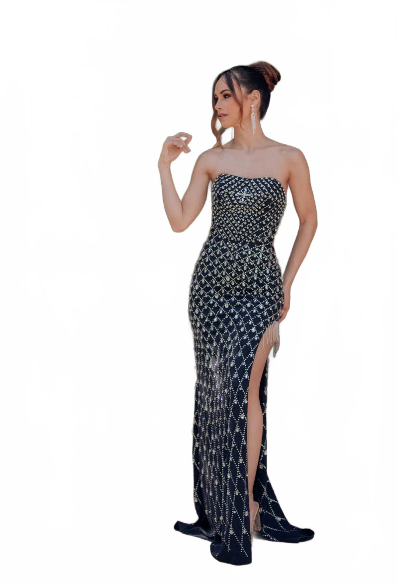 Terani Couture 232E1261 Sophisticated Evening Prom Beaded Formal Premium Dress - Image 4