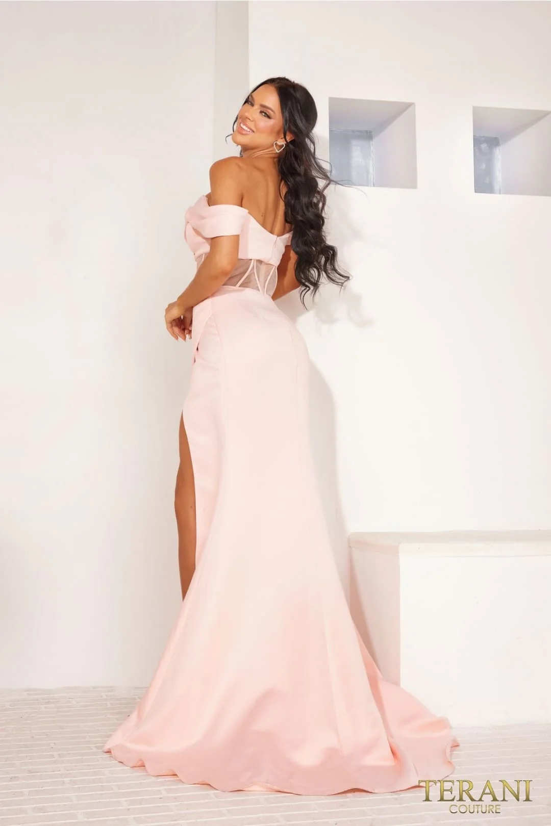 Terani Couture 041P0078 Elegant Glamorous Prom Strapless Formal Premium Dress - Image 4