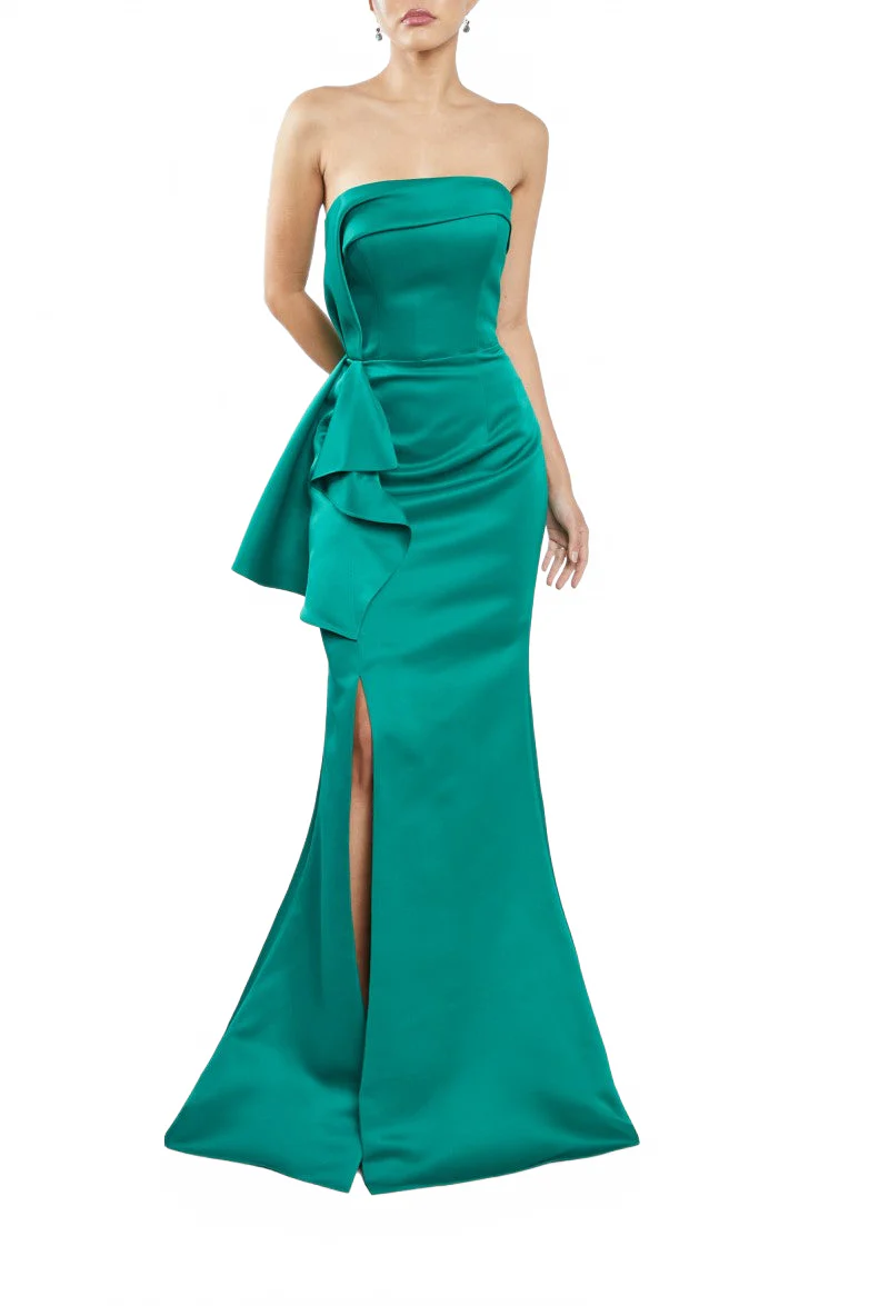 Terani Couture 242E3195 Sophisticated Prom Red Carpet Mermaid Long Formal Lace Dress - Image 3