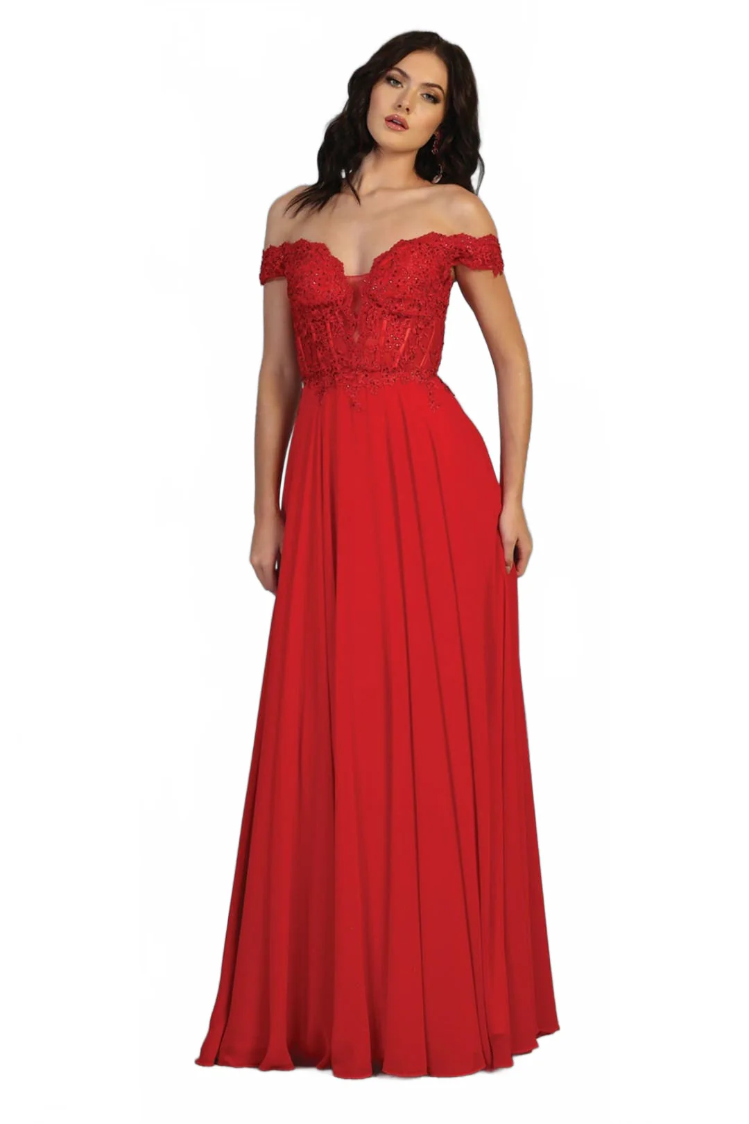 Valentine's Day Dress in Red Cute Vday Outfit & Plus Size by MQ1714 - Image 8