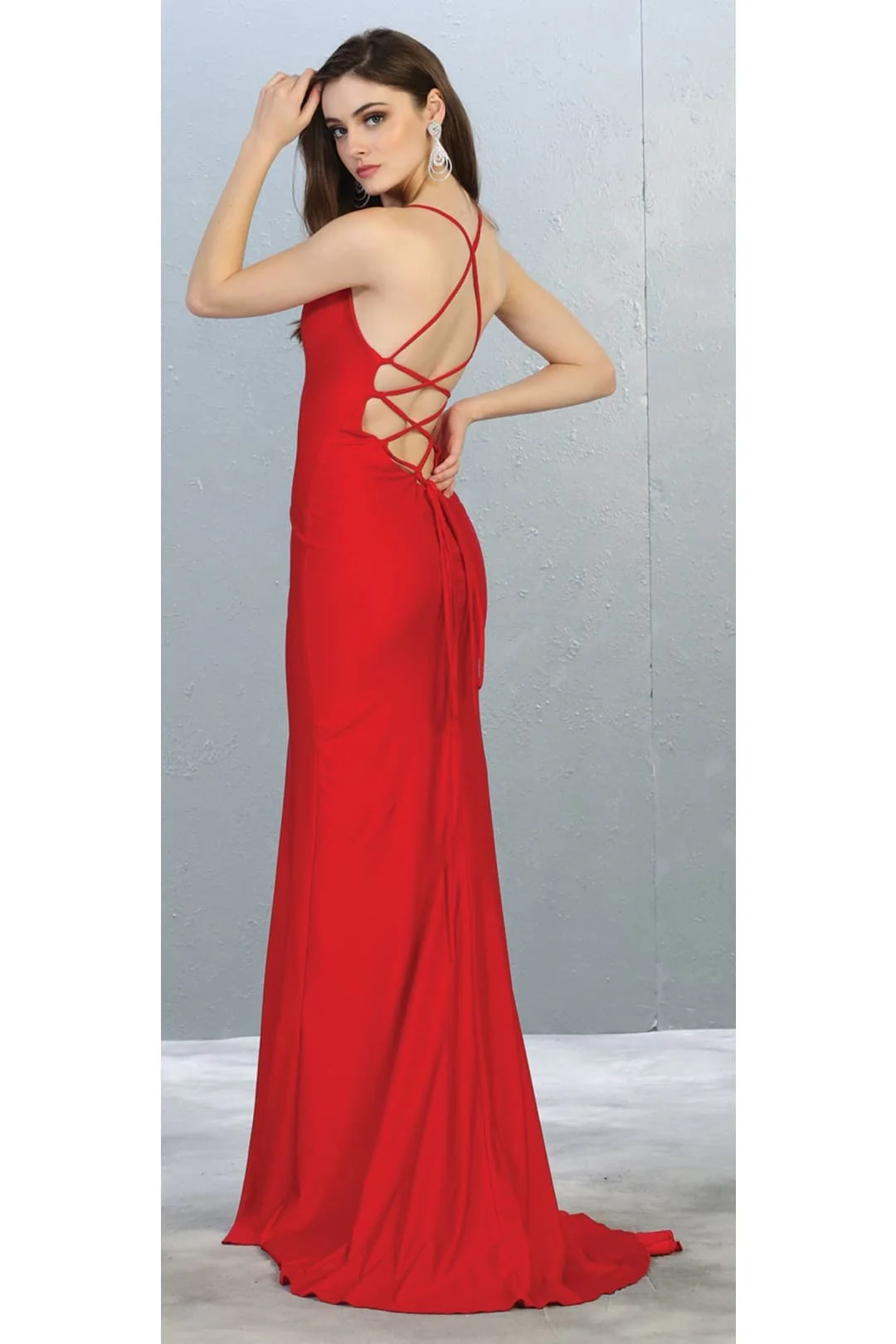 Valentine's Day Dress in Red Cute Vday Outfit & Plus Size by MQ1820 - Image 2