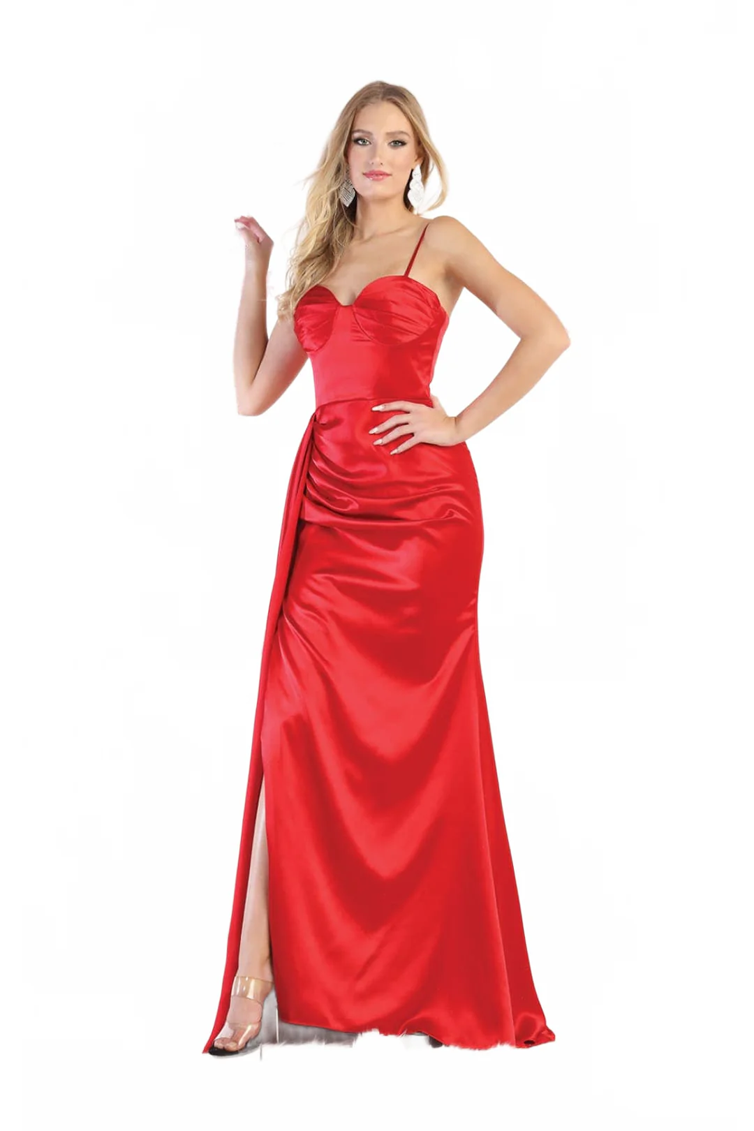 Valentine's Day Dress in Red Cute Vday Outfit & Plus Size by RQ7960 - Image 4