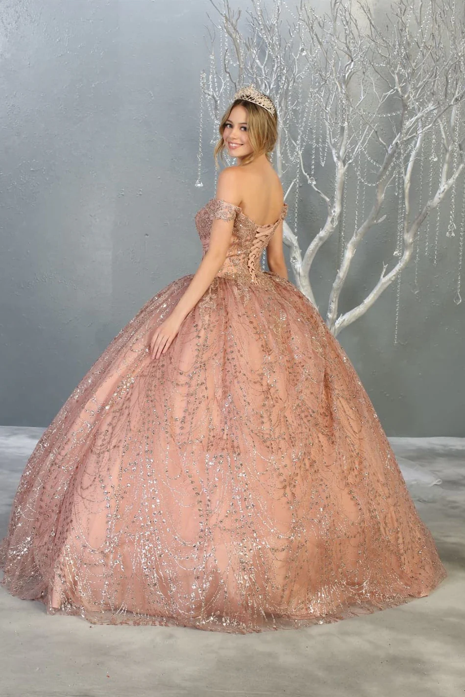 Layla K LK153 Corset Back Embellished Quinceanera Formal Ball Gown - Image 16