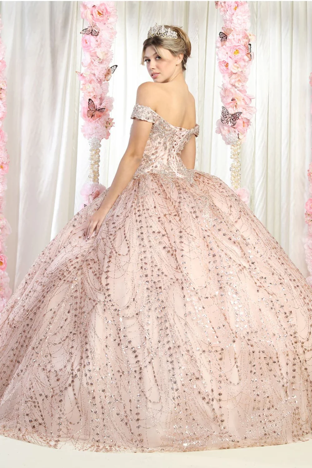 Layla K LK153 Corset Back Embellished Quinceanera Formal Ball Gown - Image 19