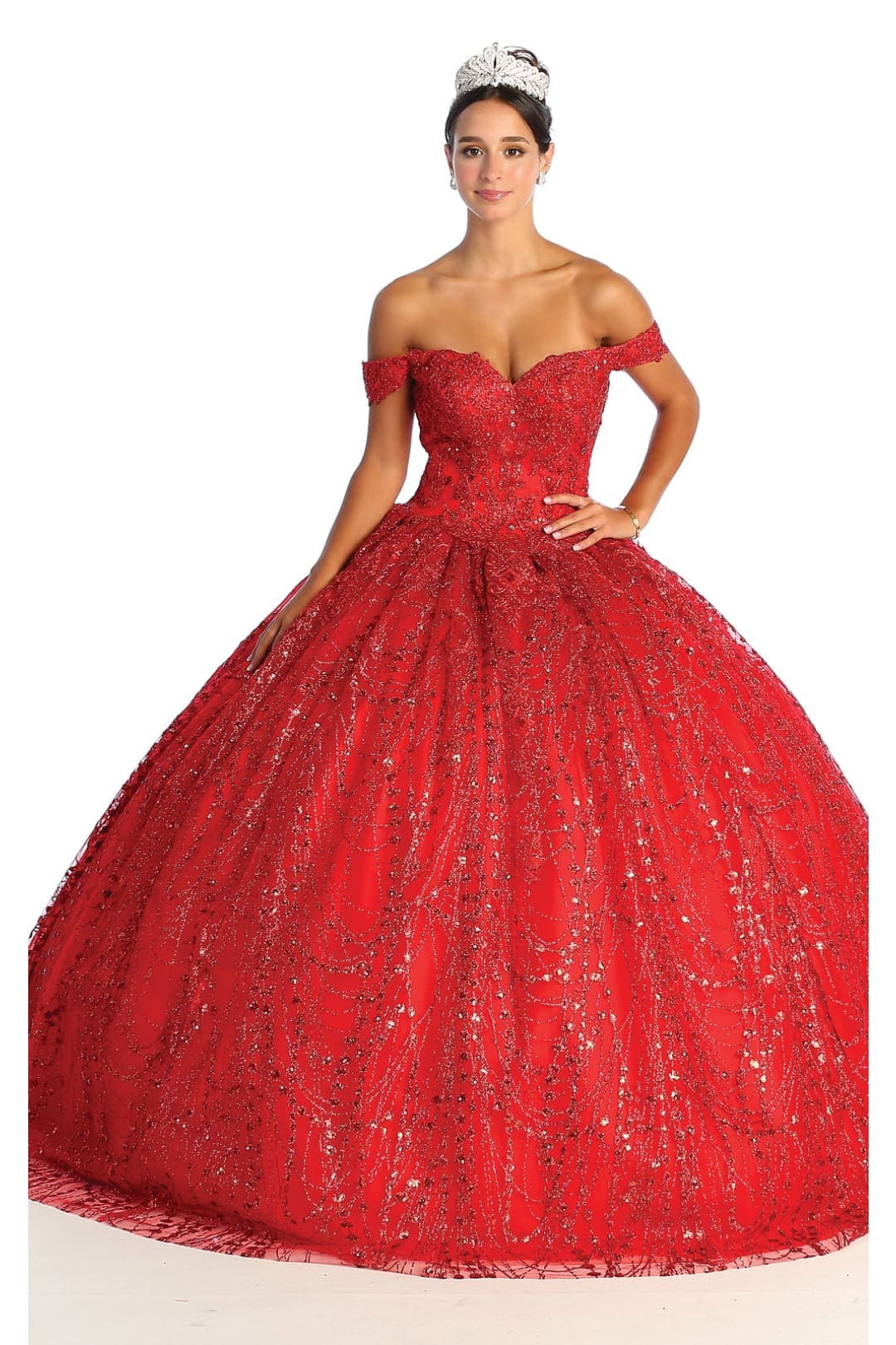 Layla K LK153 Corset Back Embellished Quinceanera Formal Ball Gown - Image 20