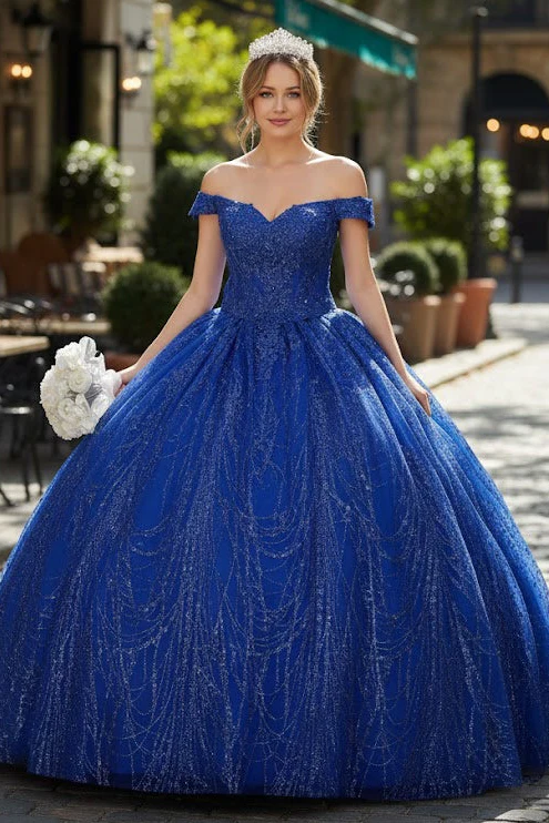 Sweet 16 Birthday Party Dress in Hunter Green Style LK153 Ball Gown - Image 3