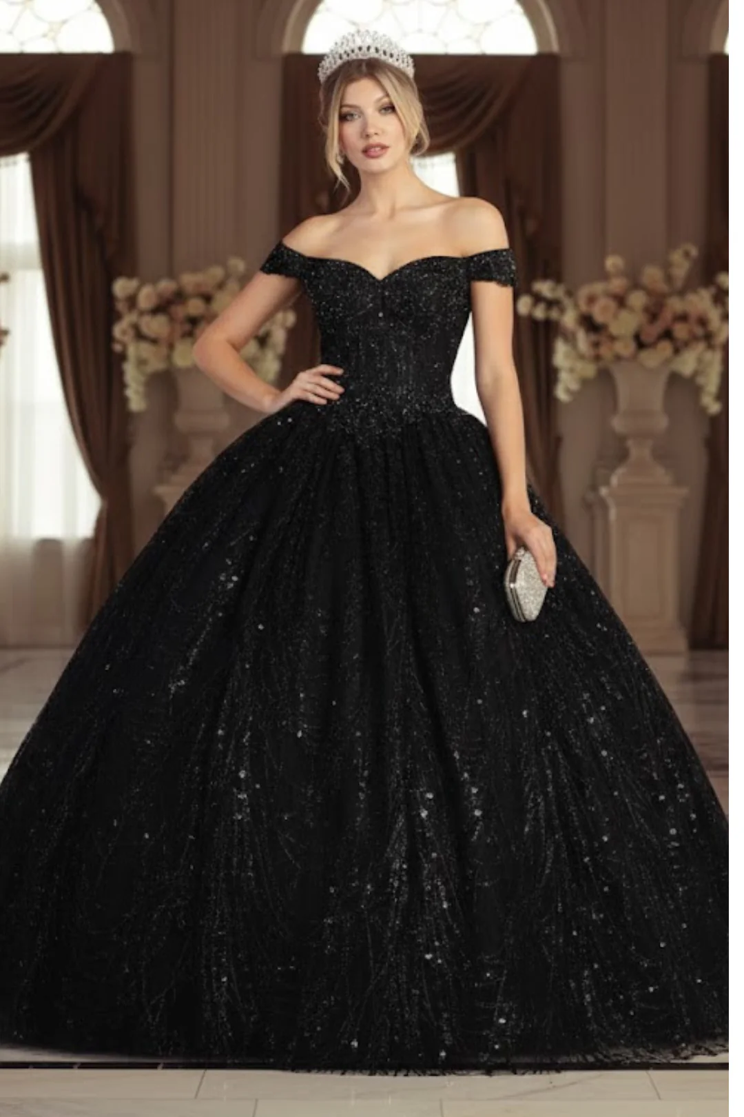 Layla K LK153 Corset Back Embellished Quinceanera Formal Ball Gown - Image 5