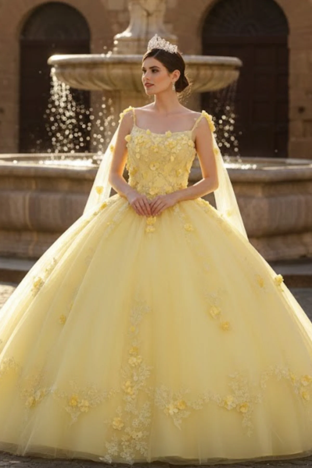 Sweet 16 Birthday Party Dress in Lilac Style Ball Gown - Image 4
