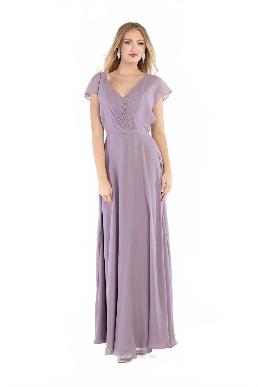 Wholesale Mother of the Bride Dresses MQ1917 in Mauve - Image 4