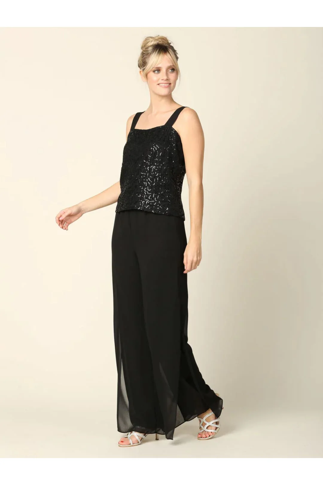Eva USA 3383 Mother of the Bride Formal Jacket Pant Suit - Image 11